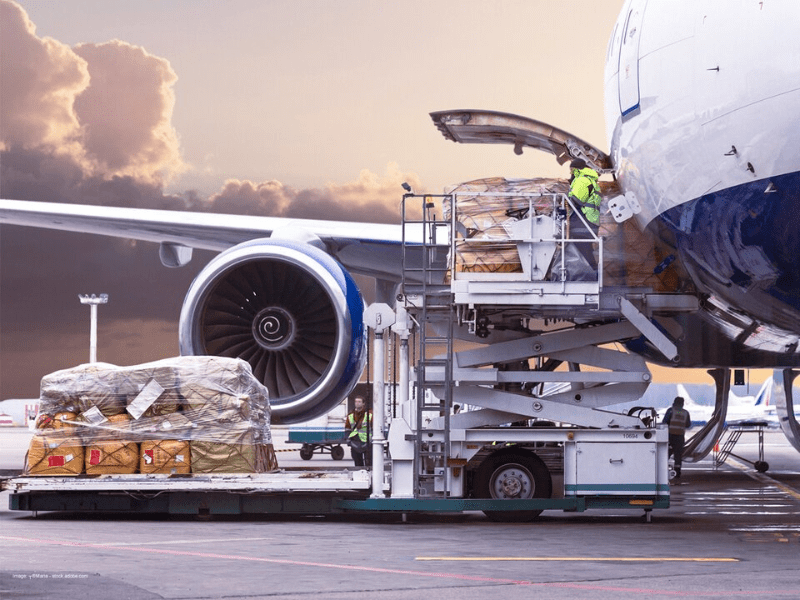 Luftfracht-Expresslieferung