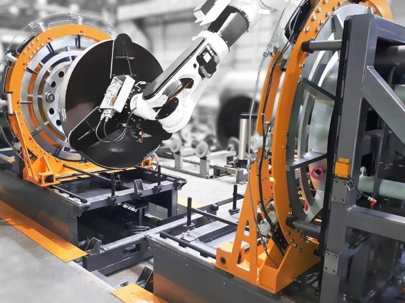 Kurier Transport von Maschinenteile